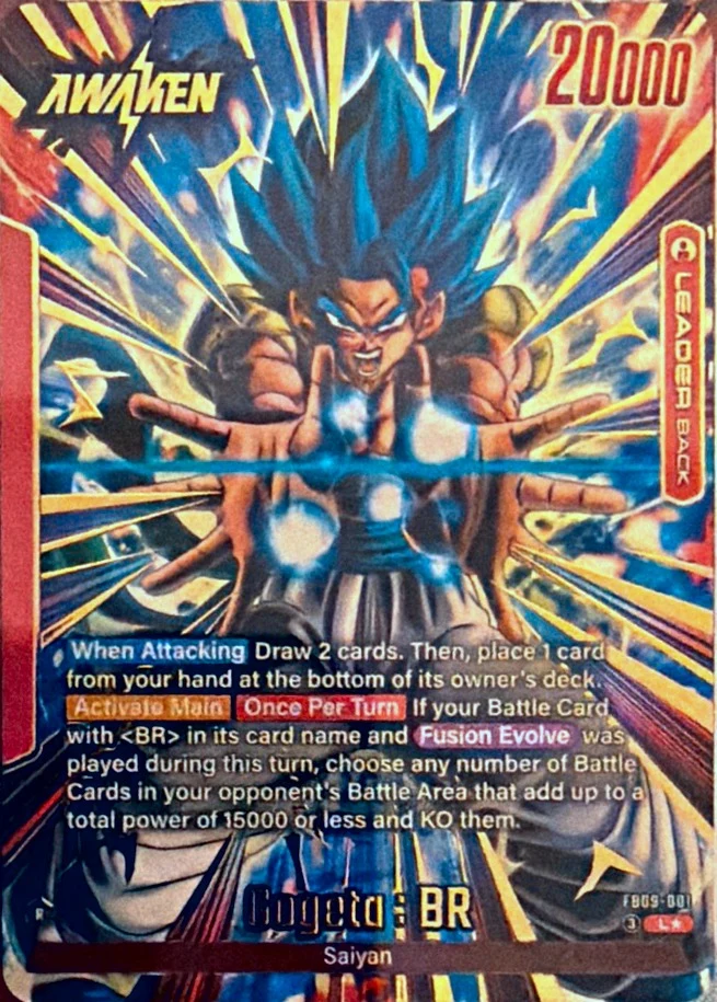 Gogeta : BR [Alternate Art] #FB09-001