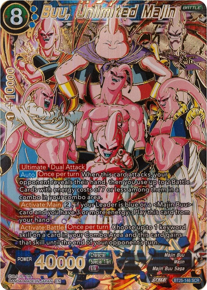 Buu, Unlimited Majin #BT25-146
