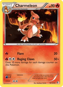 Charmeleon Reverse Holo