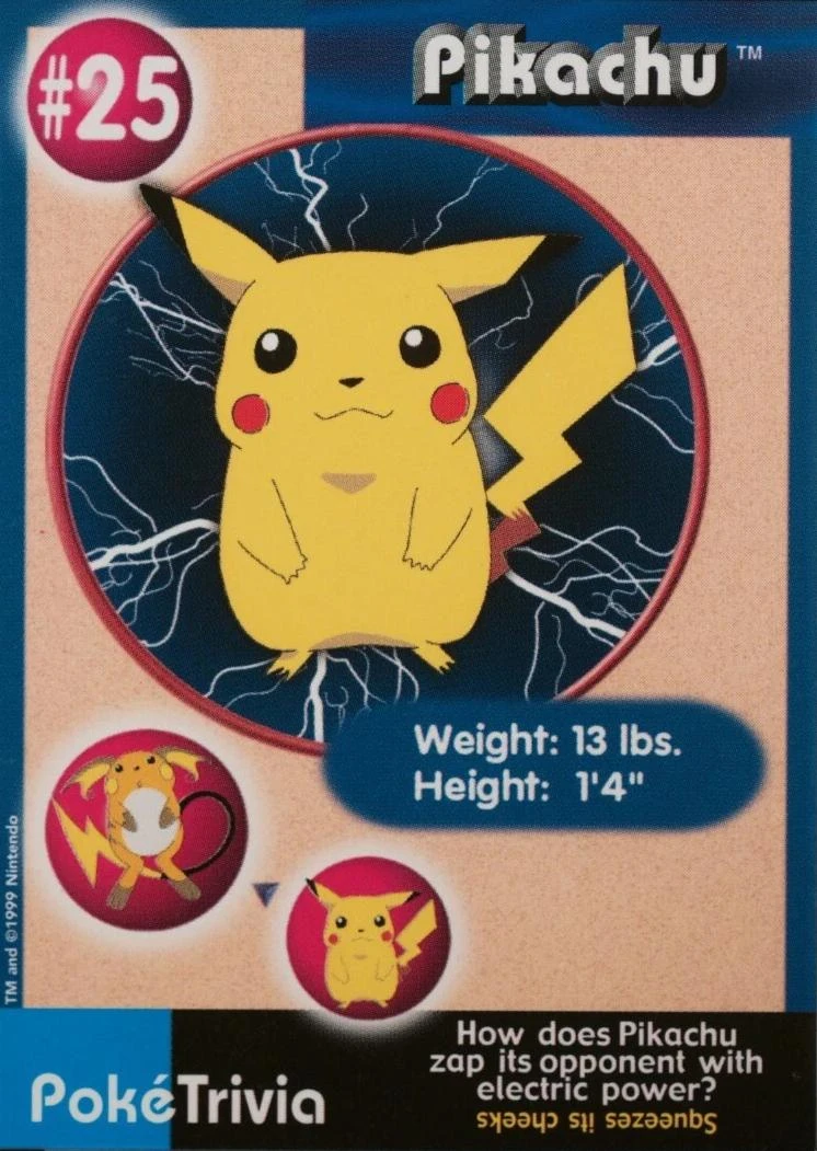Pikachu #25