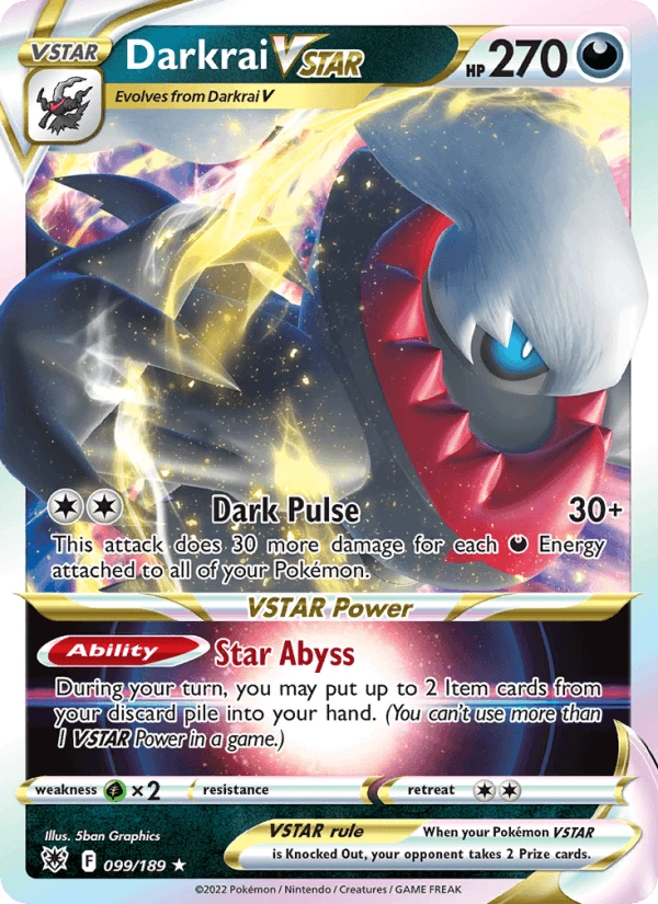 Darkrai Vstar #99