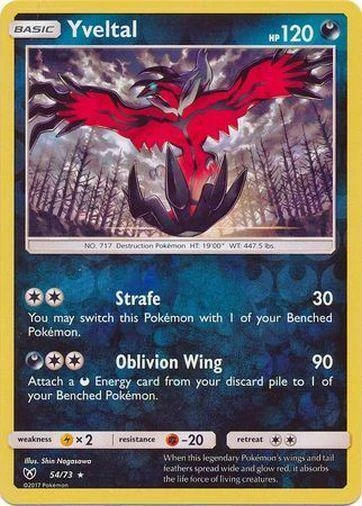 Yveltal Reverse Holo #54