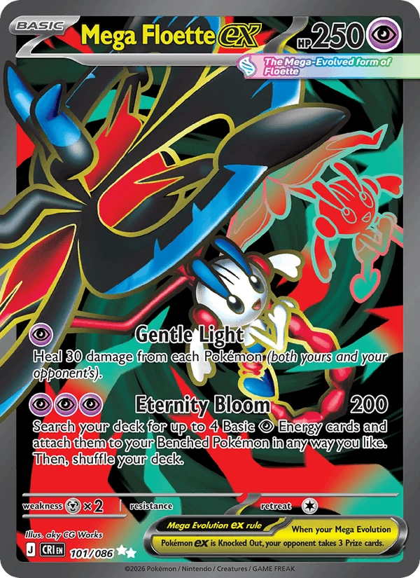 Mega Floette Ex #101