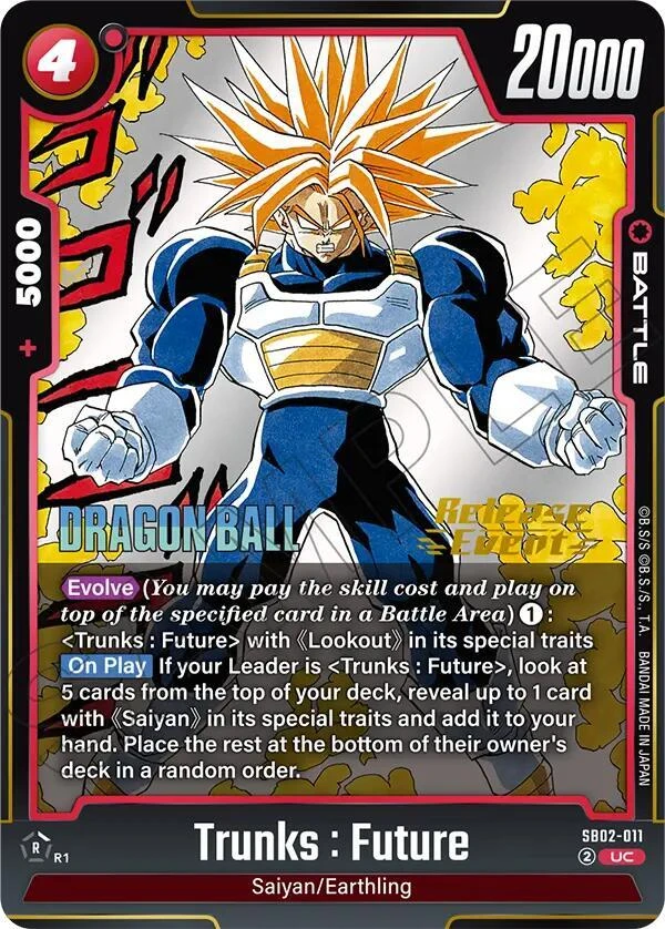 Trunks : Future [Release Event] #SB02-011