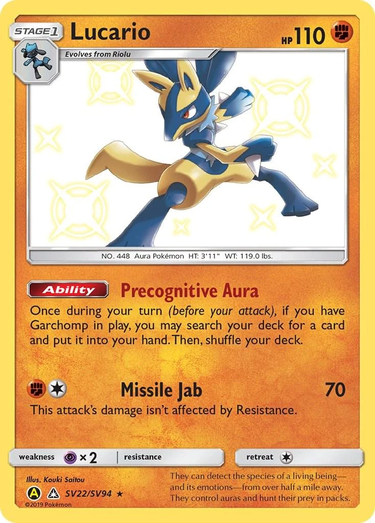 Lucario Sv22