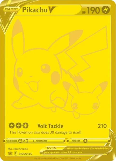 Pikachu V Swsh145