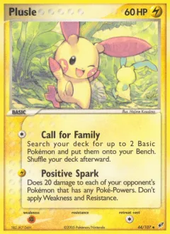 Plusle Reverse Holo
