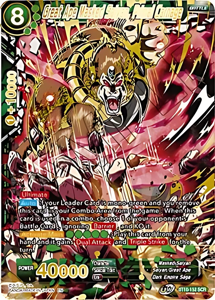 Great Ape Masked Saiyan, Primal Carnage #BT10-152