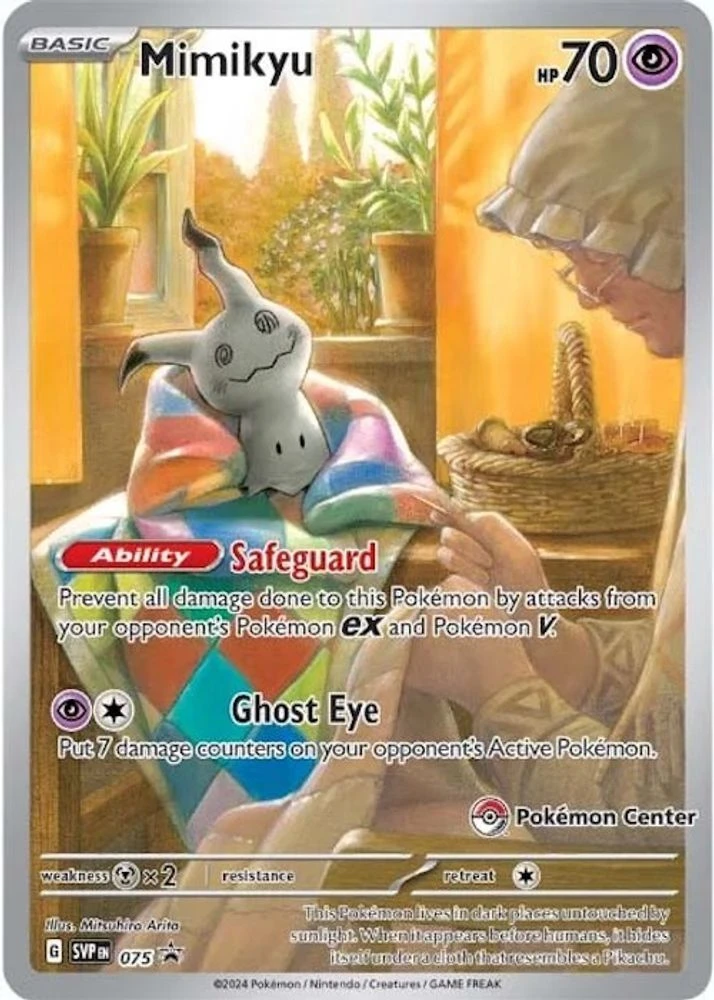 Mimikyu Pokemon Center #75