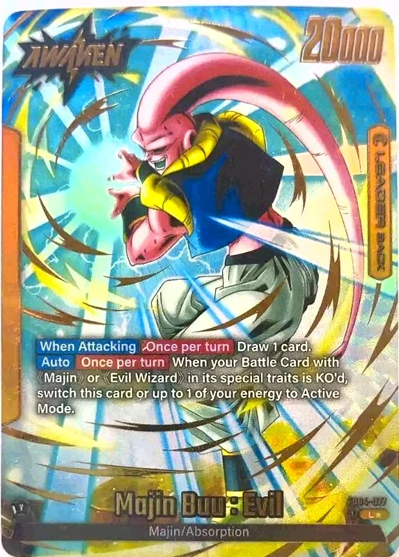 Majin Buu : Evil [Alternate Art] #FB04-077