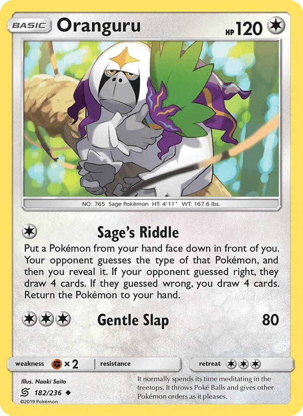 Oranguru Reverse Holo #182