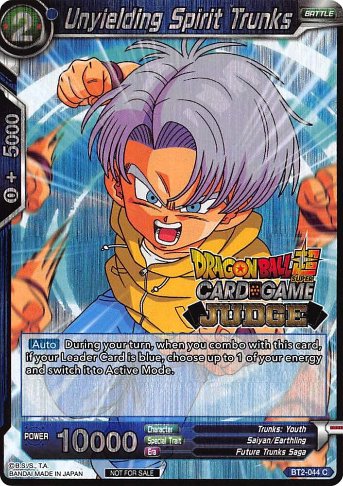 Unyielding Spirit Trunks [Judge Promo] #BT2-044