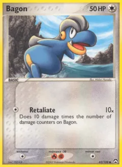 Bagon Reverse Holo
