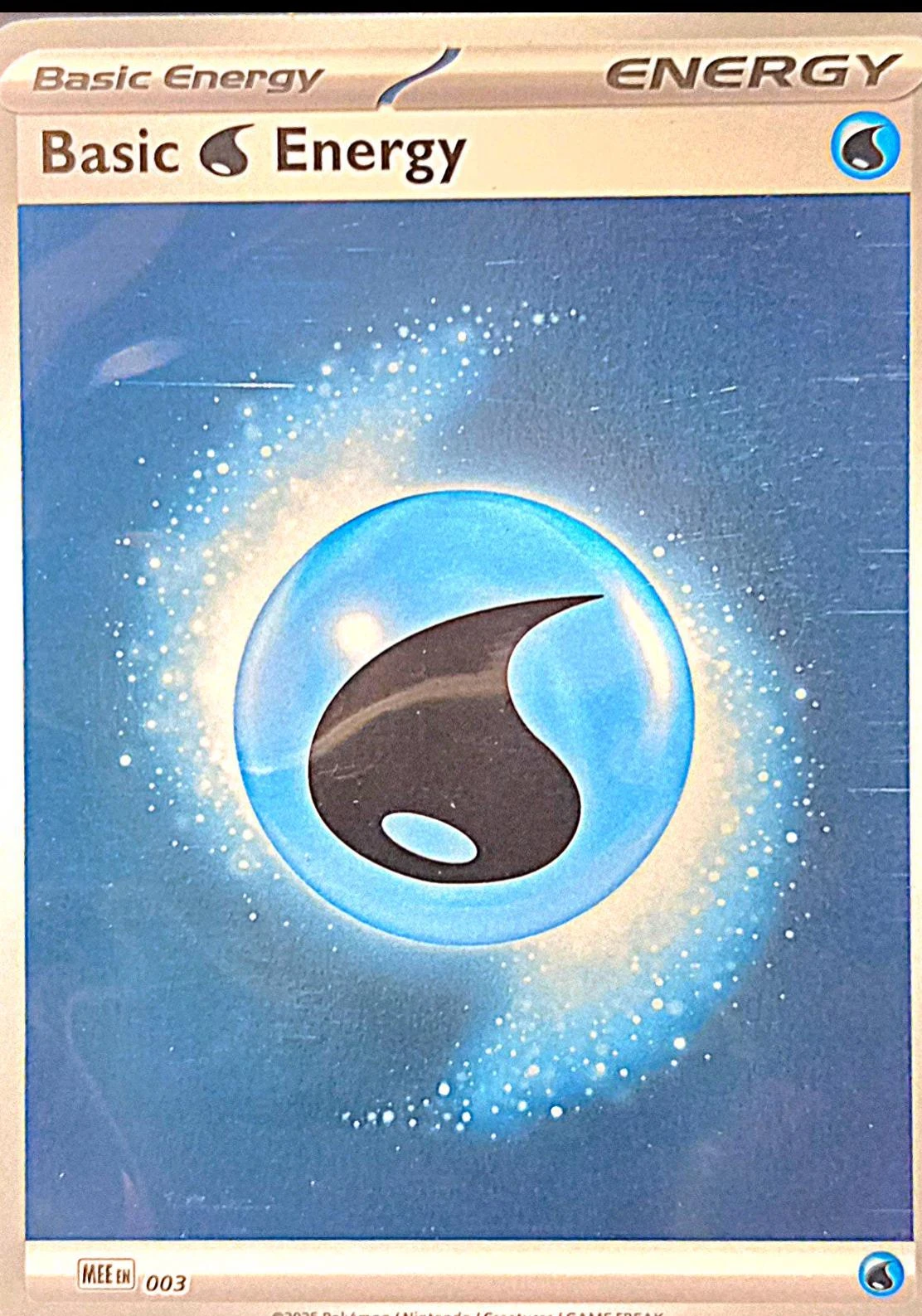 Basic Water Energy Reverse Holo #3