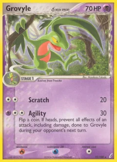 Grovyle Reverse Holo