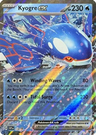 Kyogre Ex #178