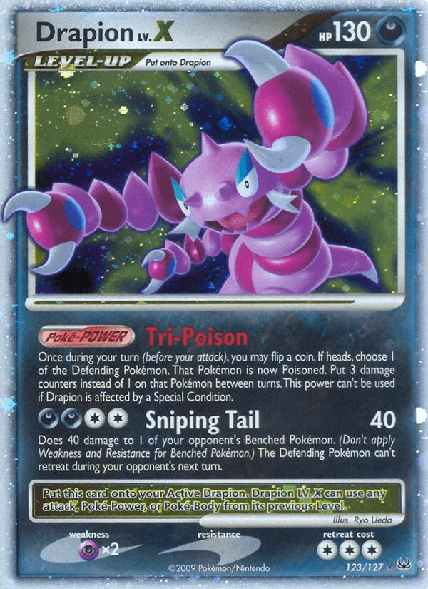 Drapion Lv X #123