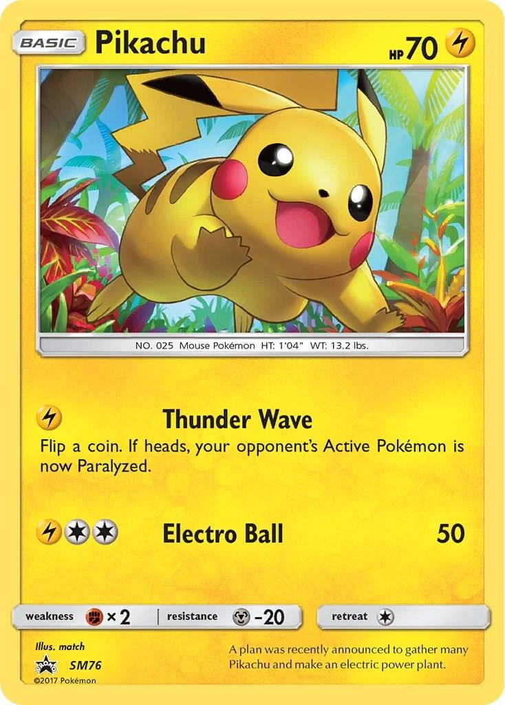 Pikachu Sm76
