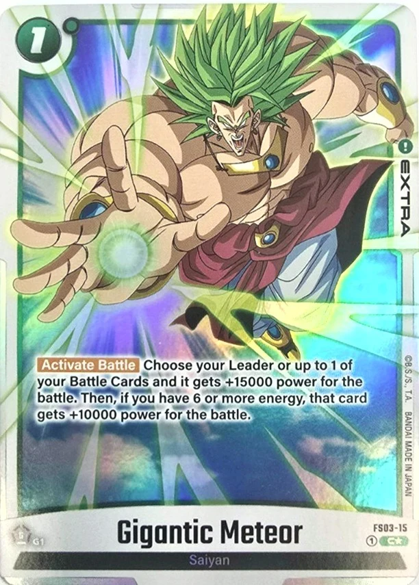 Gigantic Meteor [Bonus Pack Alternate Art] #FS03-15