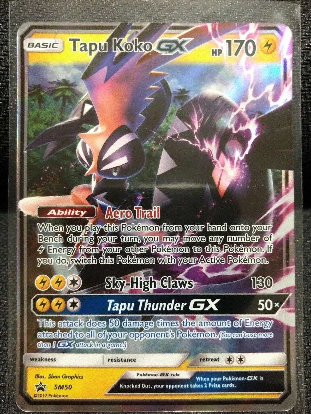 Shiny Tapu Koko Gx Sm50