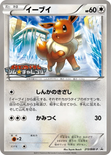 Eevee #213/BW-P