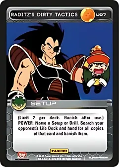 Raditz's Dirty Tactics