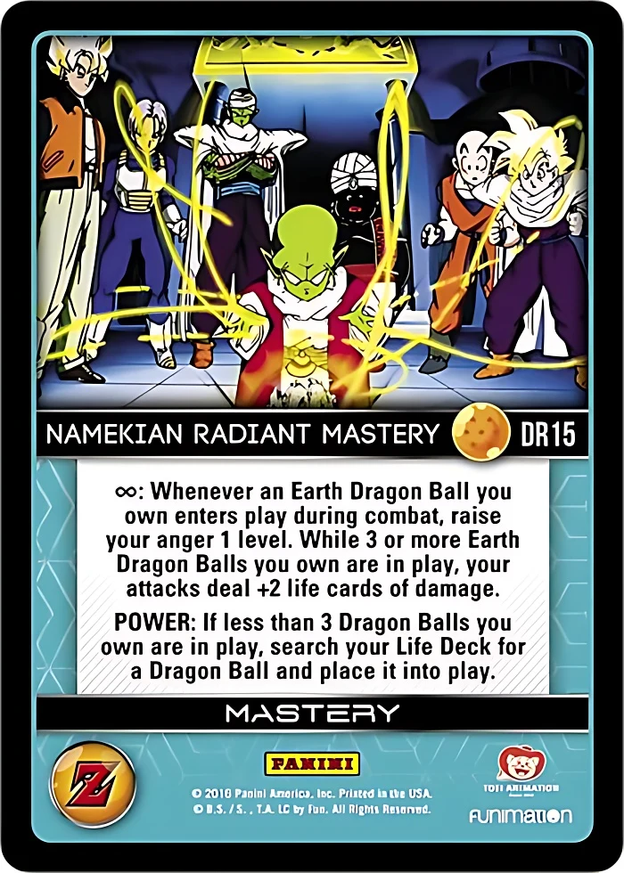 Namekian Radiant Mastery #DR15
