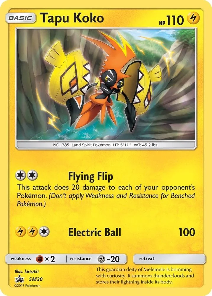 Tapu Koko #SM30
