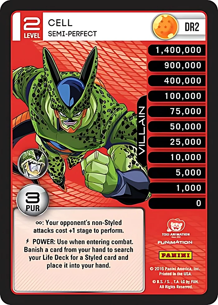 Cell - Semi-Perfect [Rainbow Parallel Foil] #DR2