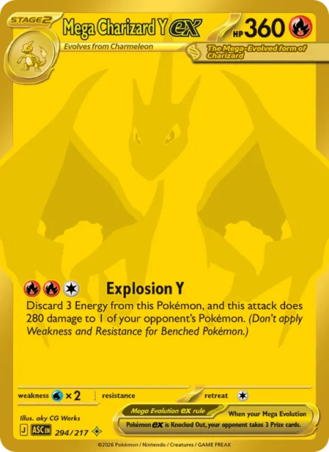 Mega Charizard Y Ex