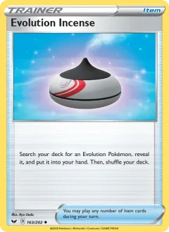 Evolution Incense Reverse Holo