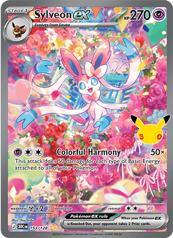 Sylveon Ex #153