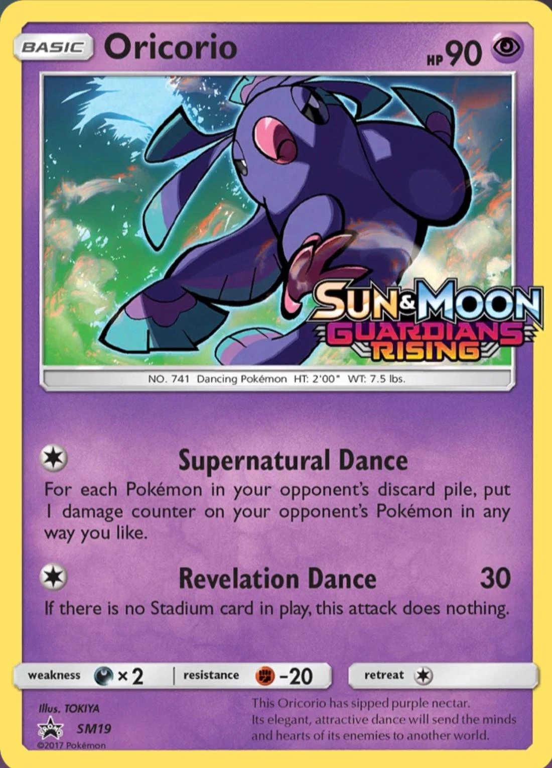 Oricorio Sm19