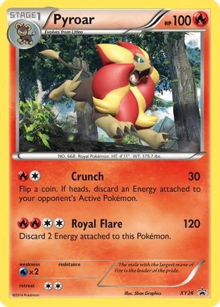 Pyroar #XY26