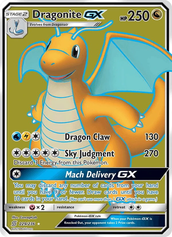 Dragonite GX #229