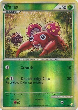 Paras Reverse Holo #76