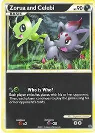 Zorua and Celebi Jumbo