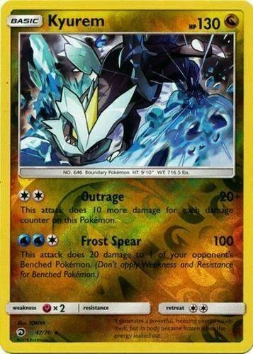 Kyurem Reverse Holo #47