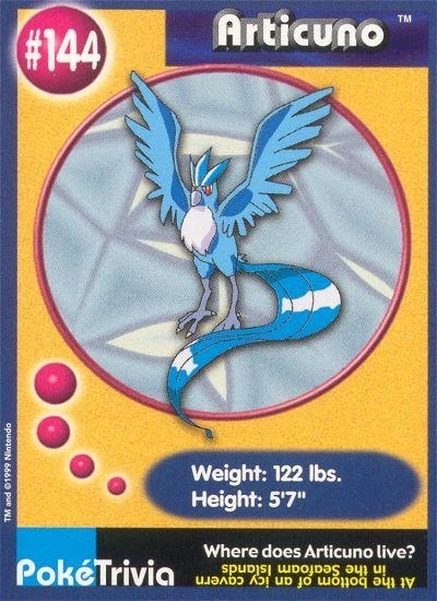 Articuno #144