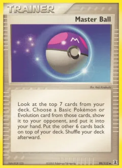 Master Ball Reverse Holo
