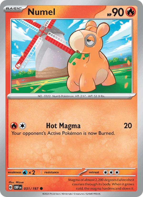 Numel Reverse Holo #31
