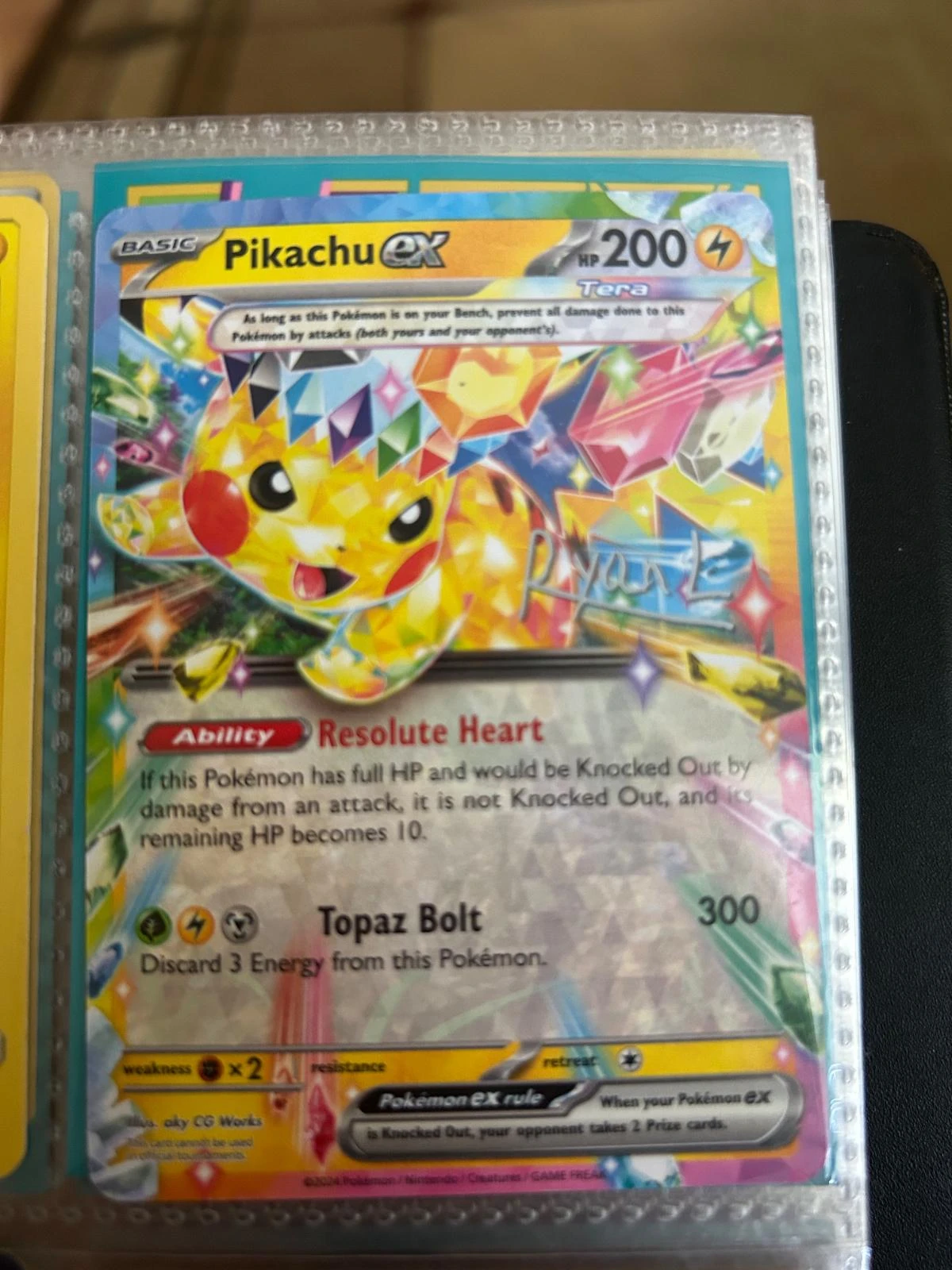 Pikachu Ex Liao Fu Guan