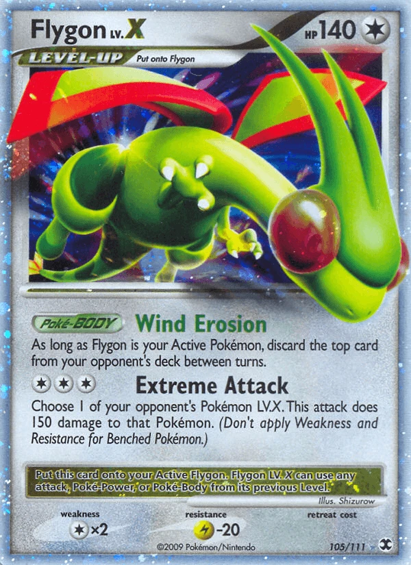 Flygon LV X #105