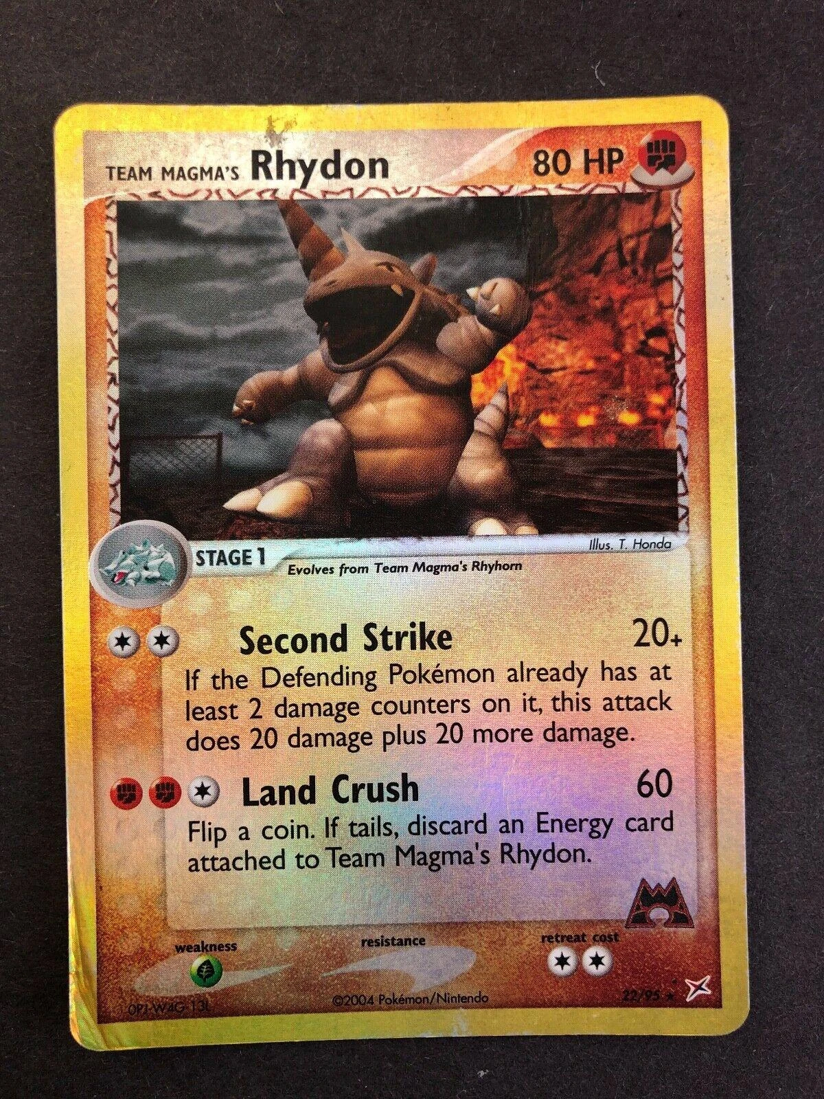 Rhydon Reverse Holo #22