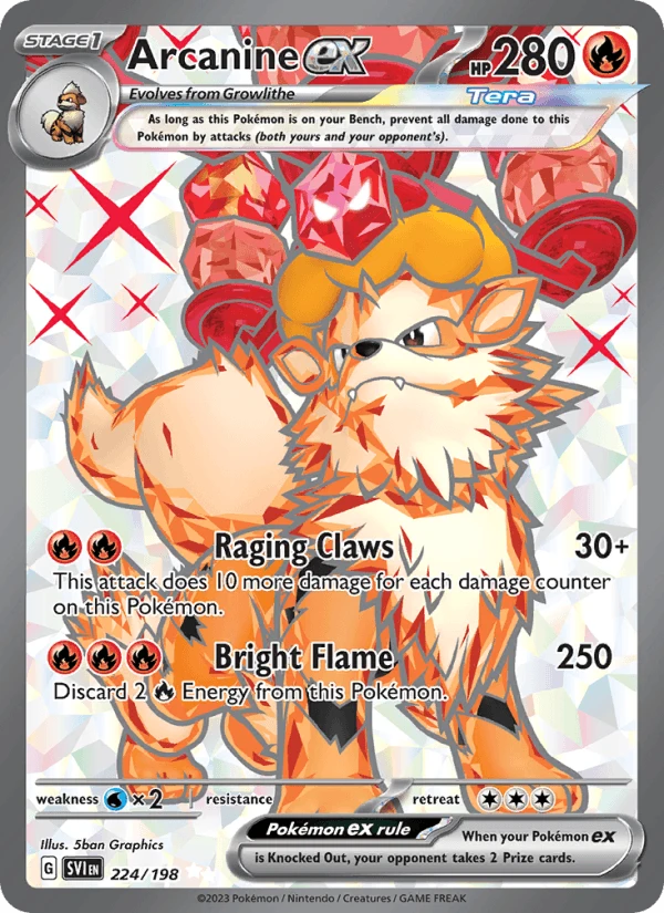 Arcanine ex #224