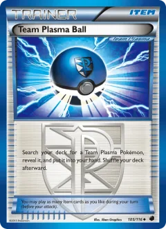 Team Plasma Ball Reverse Holo