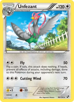 Unfezant Reverse Holo