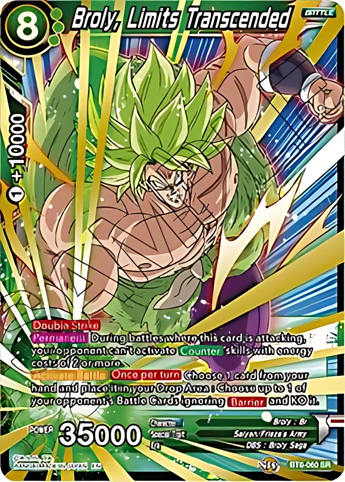 Broly, Limits Transcended #BT6-060