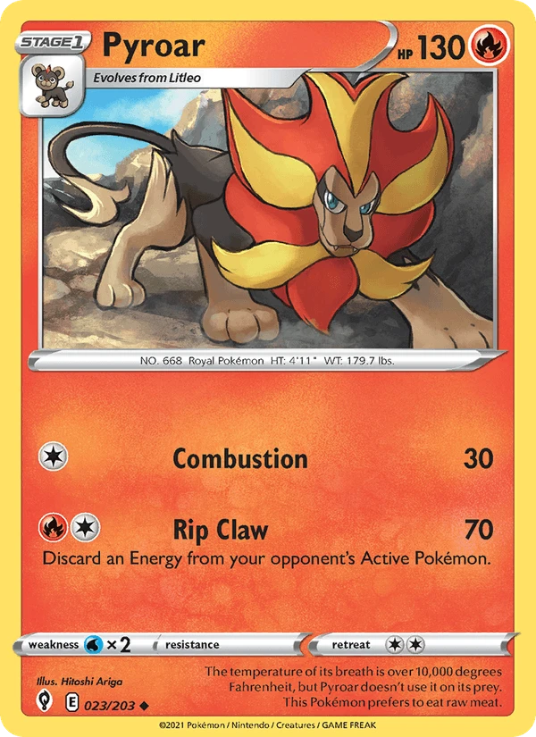 Pyroar #23