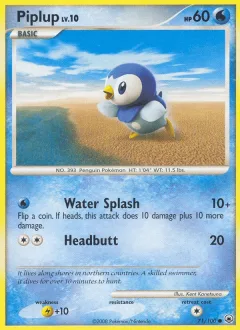 Piplup Reverse Holo